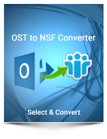 Convert OST to Lotus Notes Tool