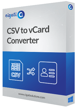 Cigati CSV to vCard Converter