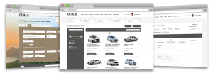 online car rental reservation software