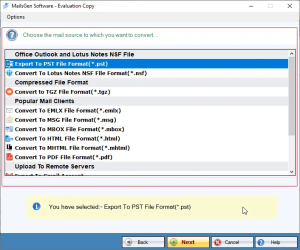 eml to pst converter