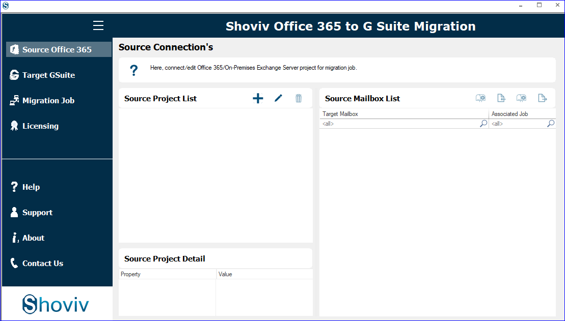 Shoviv Microsoft 365 to Google Workspace Migration