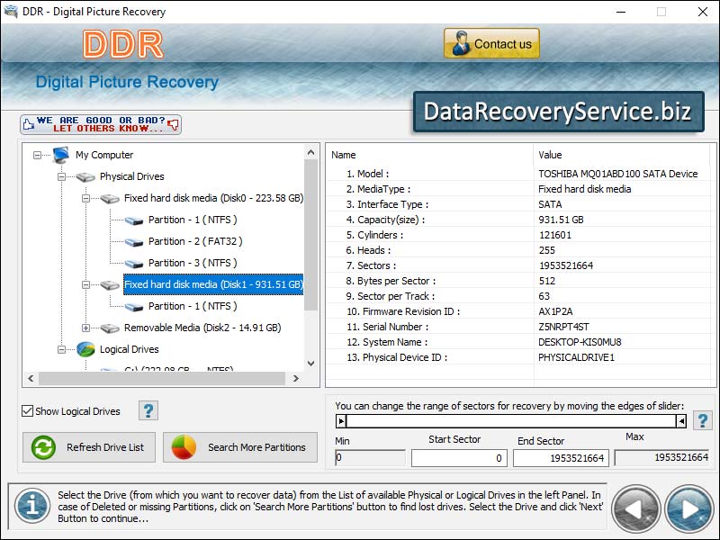 Data Recovery Service